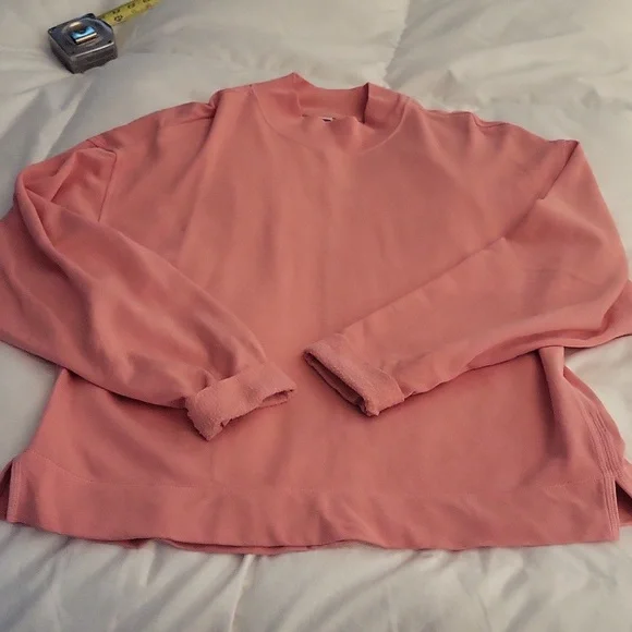 Oldnavy size large oversize coral sweatshirt - Picture 1 of 9